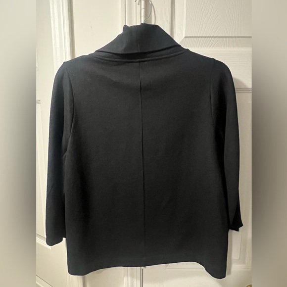 COS WOMENS TURTLENECK SWEATER SIZE SMALL 60%WOOL 50% COTTON BLACK - Picture 3 of 6
